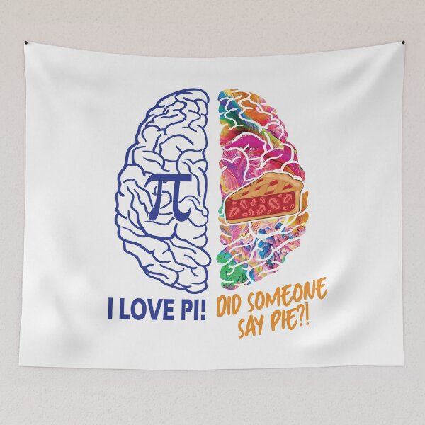 Item preview, Left Brain Right Brain Pi designed and sold by TravelScientist.