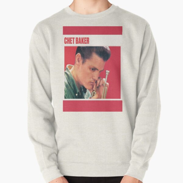 Chet Baker - Great Jazz Musician II” graphic tee, pullover hoodie, tank,  onesie, and pullover crewneck by BlackLineWhite Art.