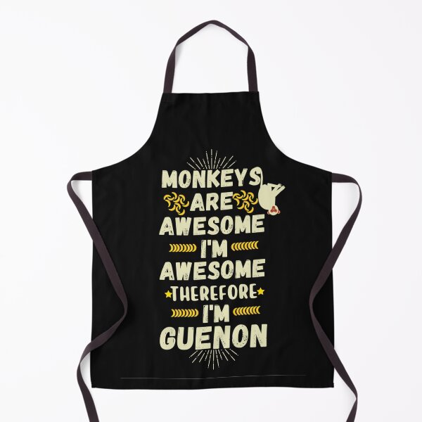 Item preview, Monkeys Are Awesome I'm Awesome Therefore I'm guenon designed and sold by salahnewdesign.