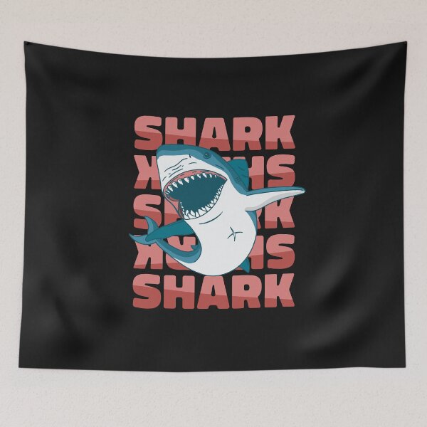 Item preview, Crazy Flying Shark Mania Anime Monster Bite Attack designed and sold by MasterArtsman.