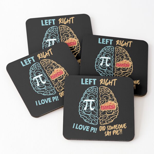 Item preview, Left Brain Right Brain Pi designed and sold by TravelScientist.