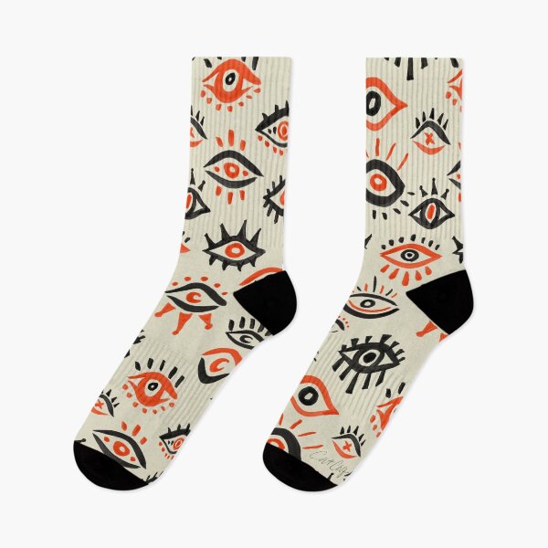 Item preview, Mystic Eyes – Red & Black designed and sold by Cat Coquillette.