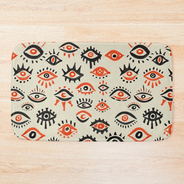 Item preview, Mystic Eyes – Red & Black designed and sold by Cat Coquillette.