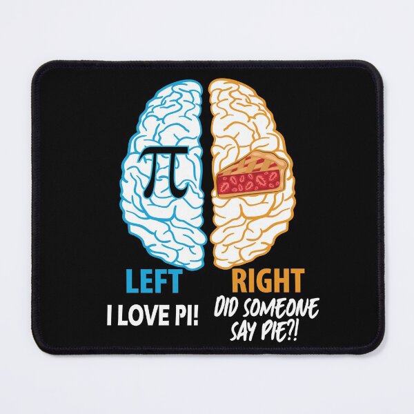 Item preview, Left Brain Right Brain Pi designed and sold by TravelScientist.