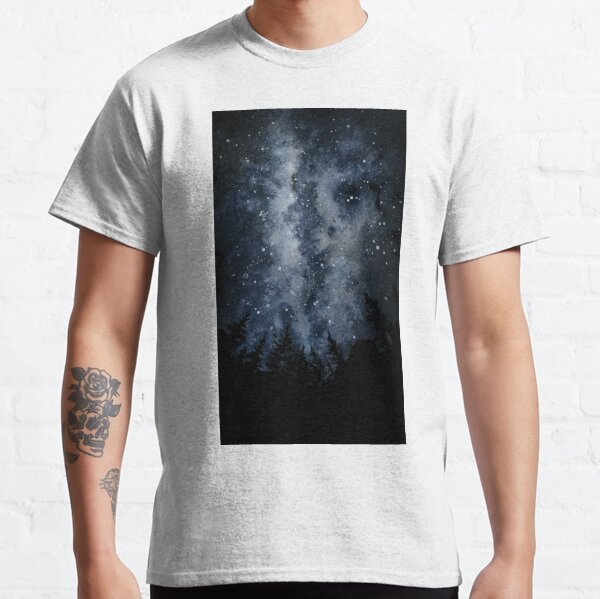 Milky Way Watercolour Classic T-Shirt