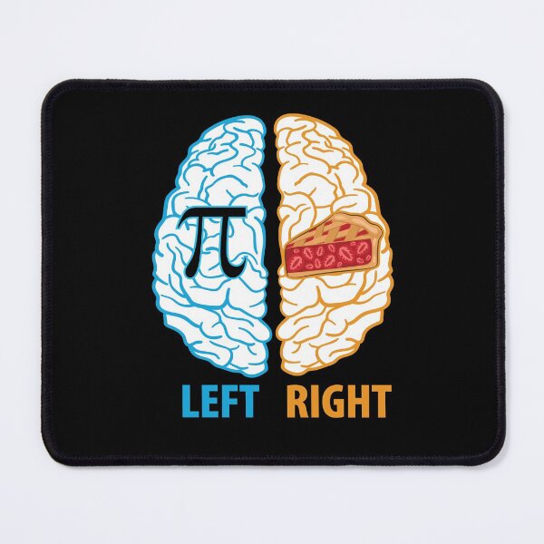 Item preview, Left Brain Right Brain Pi designed and sold by TravelScientist.