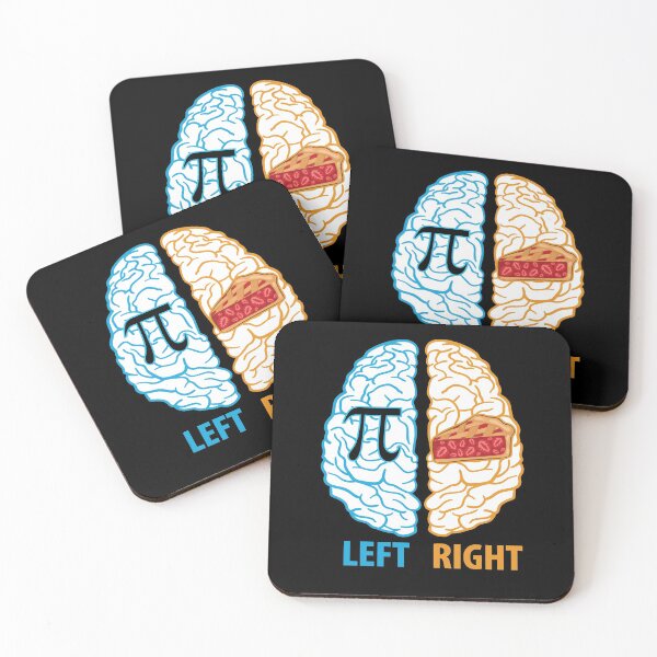 Item preview, Left Brain Right Brain Pi designed and sold by TravelScientist.