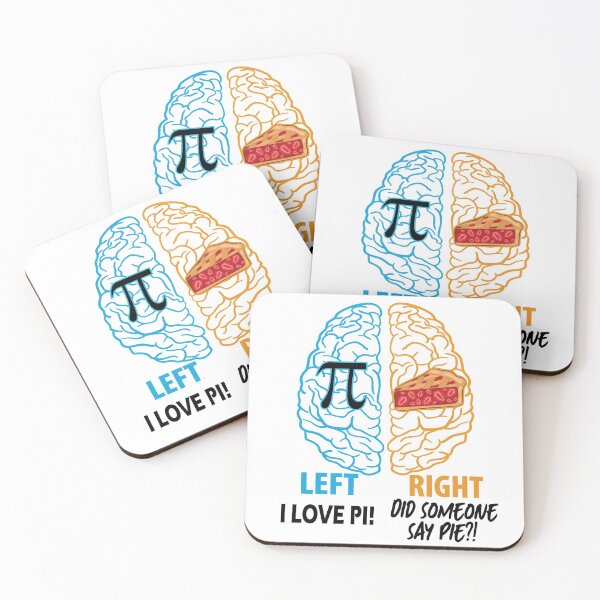 Item preview, Left Brain Right Brain Pi designed and sold by TravelScientist.