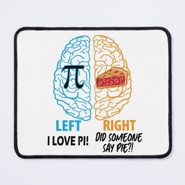 Item preview, Left Brain Right Brain Pi designed and sold by TravelScientist.