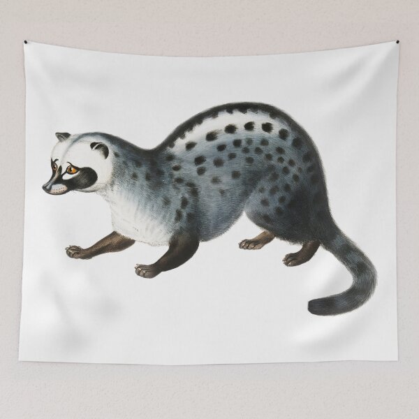 Item preview, Anxious Palm Civet Vintage Illustration by John Edward Gray designed and sold by Happy-Trails.