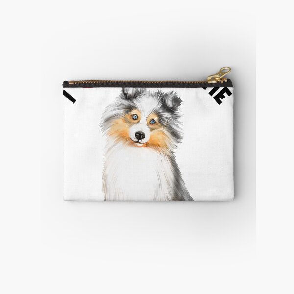 Item preview, I Love My Sheltie Cute Shetland Sheepdog Illustration Art designed and sold by adriana-holmes.