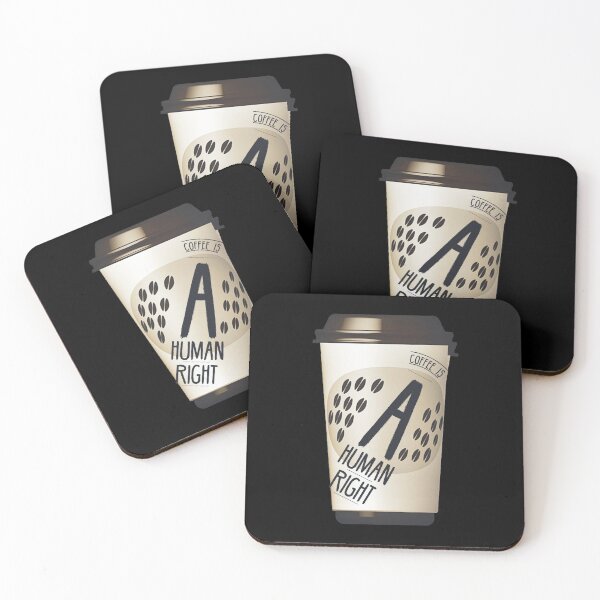Item preview, Good Coffee Is A Human Right designed and sold by khleal.