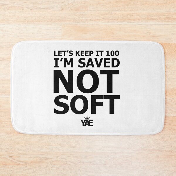 Item preview, I'M SAVED NOT SOFT designed and sold by YAE365Shop.