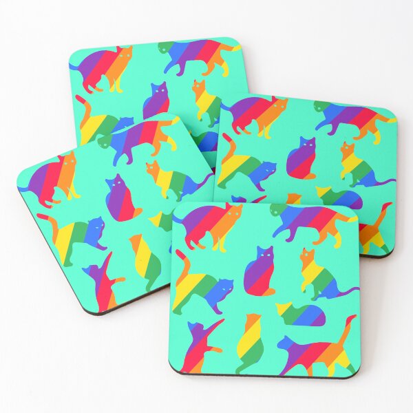 Item preview, Magic Rainbow Cats designed and sold by BubbleCrumbs.