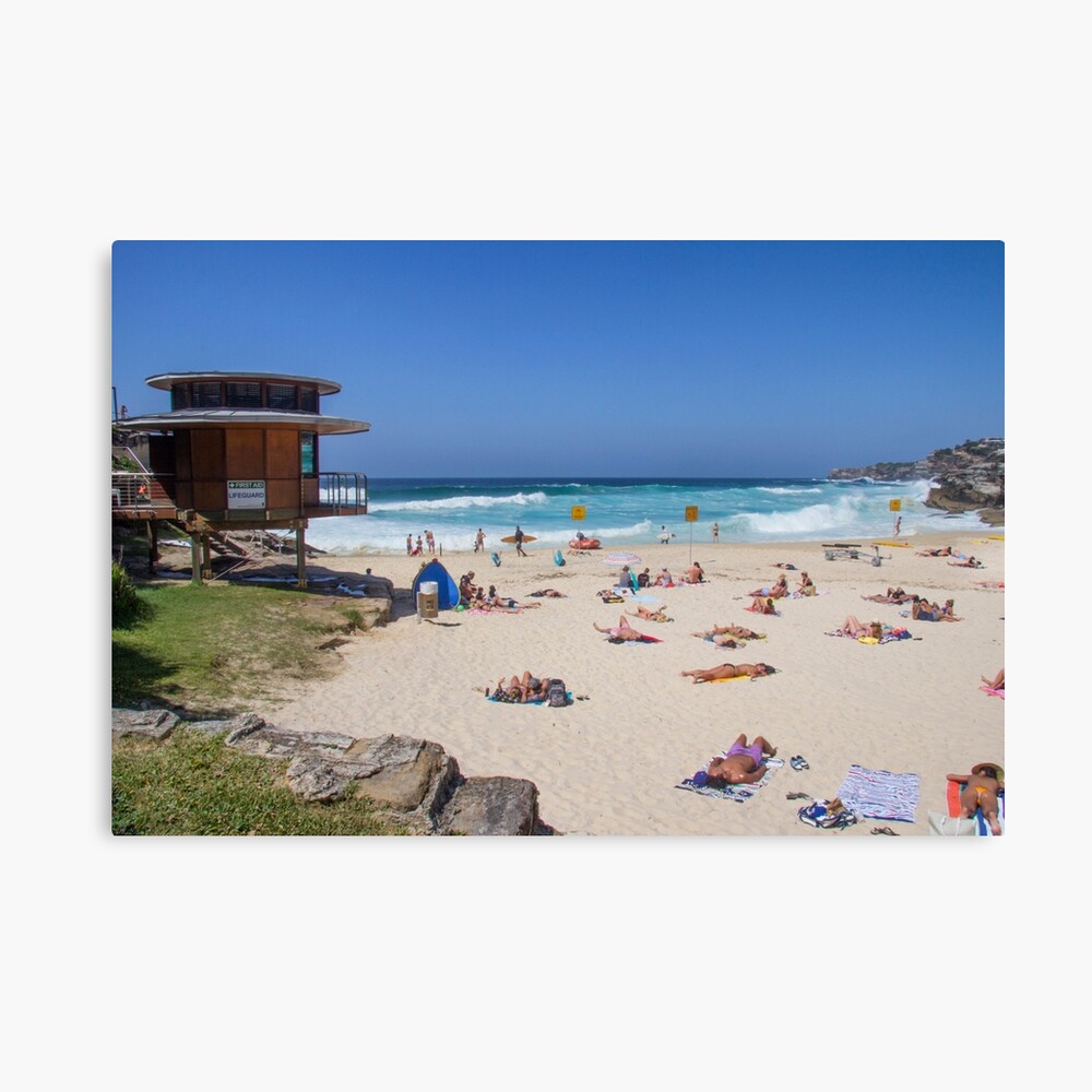 Tamarama Beach Poster By Khellon Redbubble