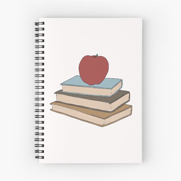 Item preview, Apple on Book Stack - Red Apple & Books designed and sold by Mrs-PenLine.