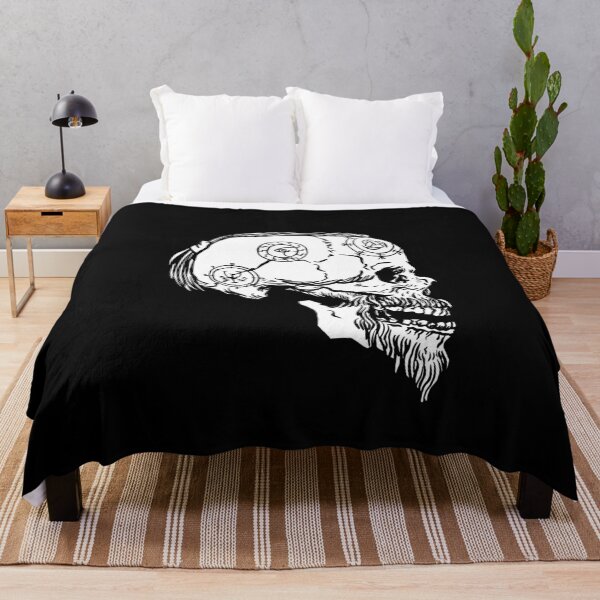 Item preview, Viking Skeleton Warrior Society Tribe Village Skull Folklore designed and sold by MasterArtsman.