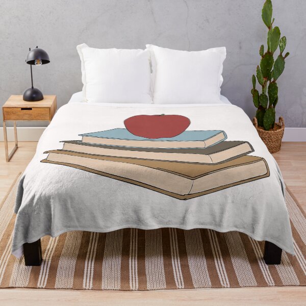 Item preview, Apple on Book Stack - Red Apple & Books designed and sold by Mrs-PenLine.