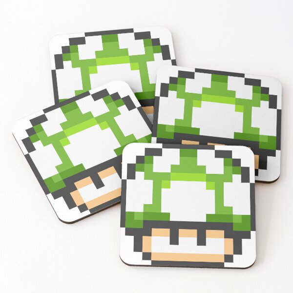 Item preview, 1-Up Green Mushroom designed and sold by Ramondongo.