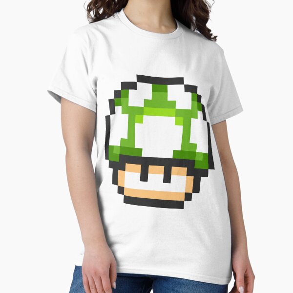 Item preview, 1-Up Green Mushroom designed and sold by Ramondongo.