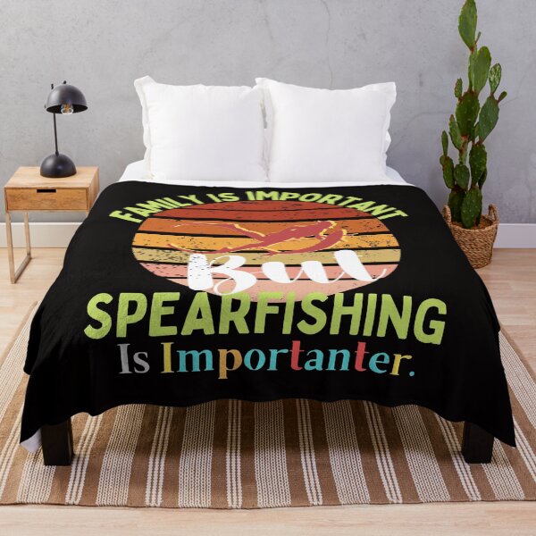 Item preview, family Is Important But Spearfishing Is Importanter funny gift idea for Diving & Freediving lovers 2022 designed and sold by Live Today.