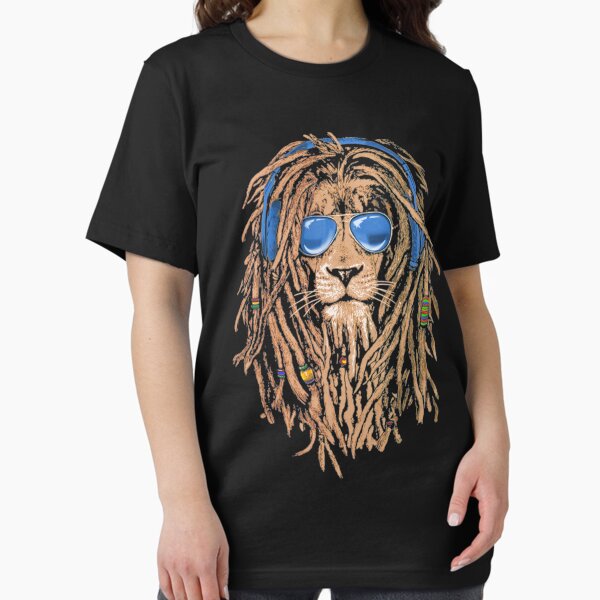 Item preview, Authentic Original - Lion Graphic With Dreads and Beads - Very Chill Lion designed and sold by Cameronfulton.