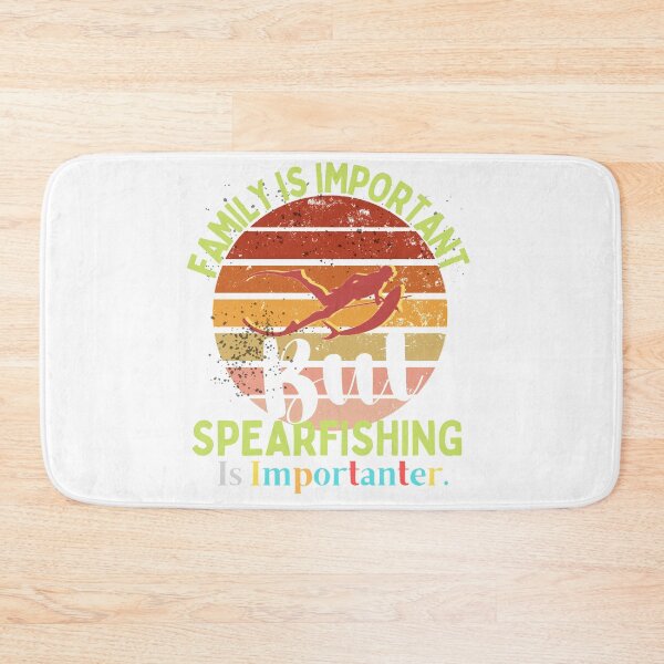 Item preview, family Is Important But Spearfishing Is Importanter funny gift idea for Diving & Freediving lovers 2022 designed and sold by Live  Today.
