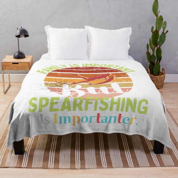 Item preview, family Is Important But Spearfishing Is Importanter funny gift idea for Diving & Freediving lovers 2022 designed and sold by Live Today.