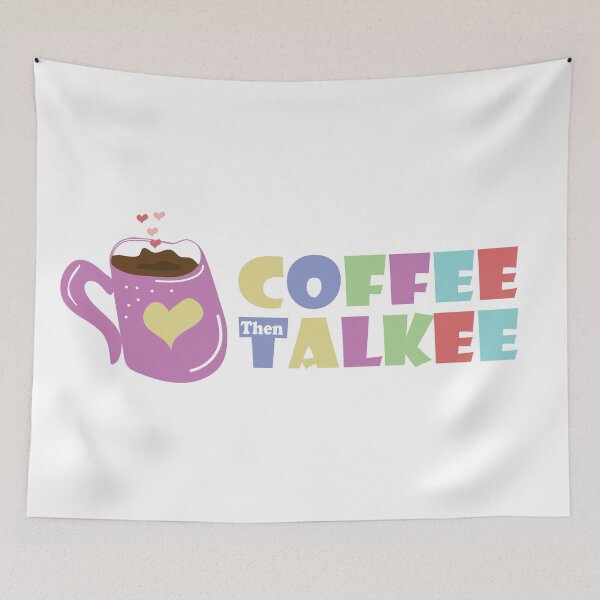 Item preview, Coffee Then Talkee designed and sold by olafekry.