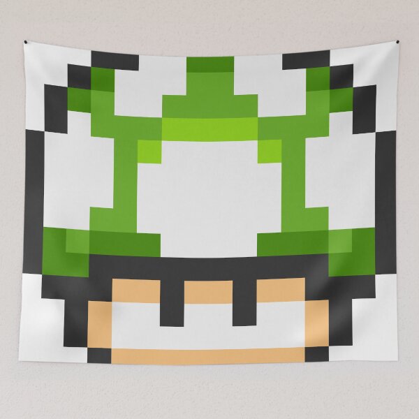 Item preview, 1-Up Green Mushroom designed and sold by Ramondongo.