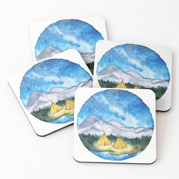 Item preview, Camping By The River designed and sold by DiBeauteous.
