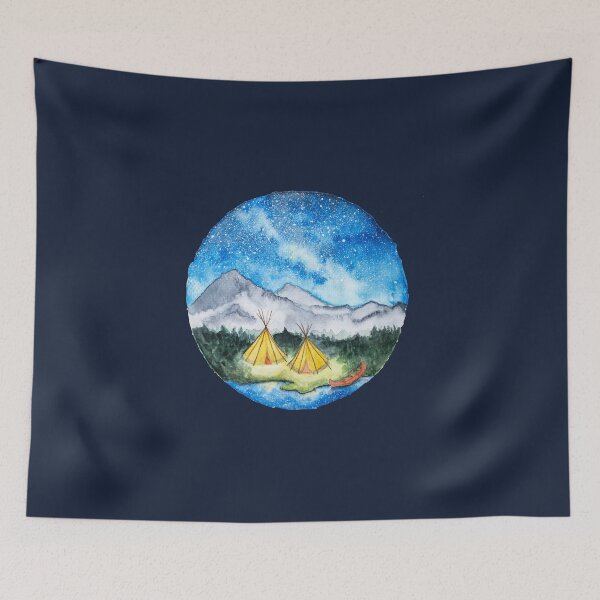 Item preview, Camping By The River designed and sold by DiBeauteous.