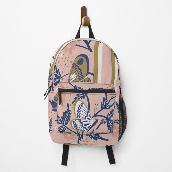 Item preview, Oui Butterflies – Pink & Blue designed and sold by Cat Coquillette.