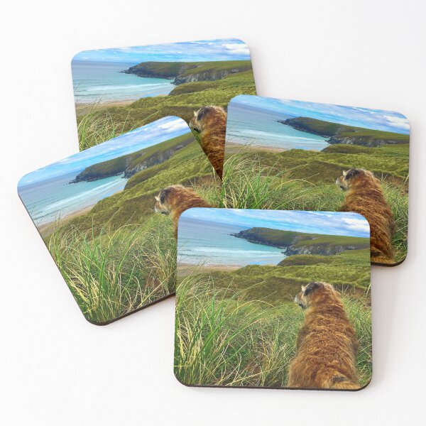 Item preview, Beautiful Dog Overlooking Holywell Beach designed and sold by Holywelll.