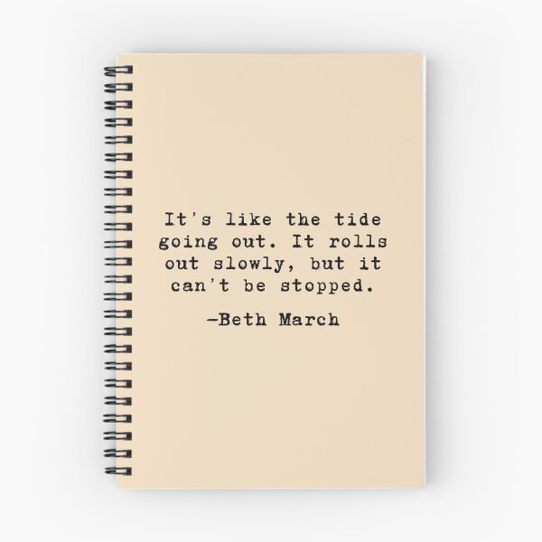 Item preview, Like the tide going out - Beth March // Little Women designed and sold by kayleemagda.