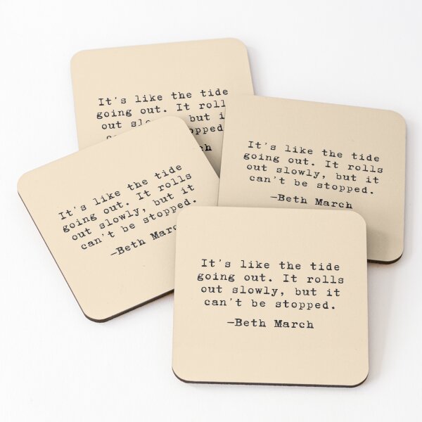 Item preview, Like the tide going out - Beth March // Little Women designed and sold by kayleemagda.