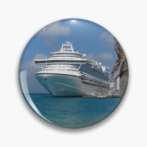 Item preview, Emerald Princess moored in Aruba. designed and sold by Timothy Gass.