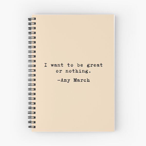 Item preview, Great or nothing - Amy March // Little Women designed and sold by kayleemagda.