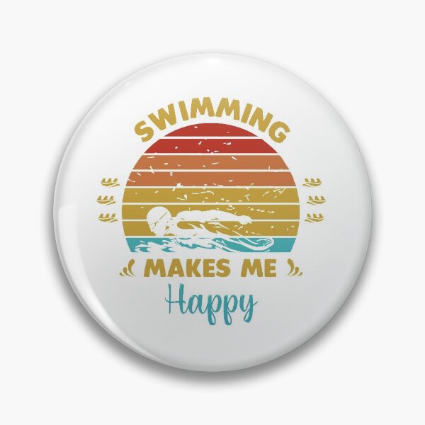 Item preview, Swimming makes me happy designed and sold by swimarts.