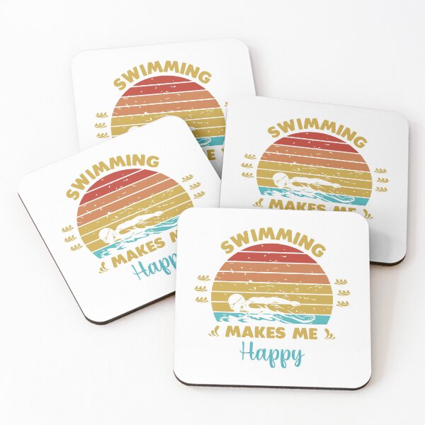 Item preview, Swimming makes me happy designed and sold by swimarts.