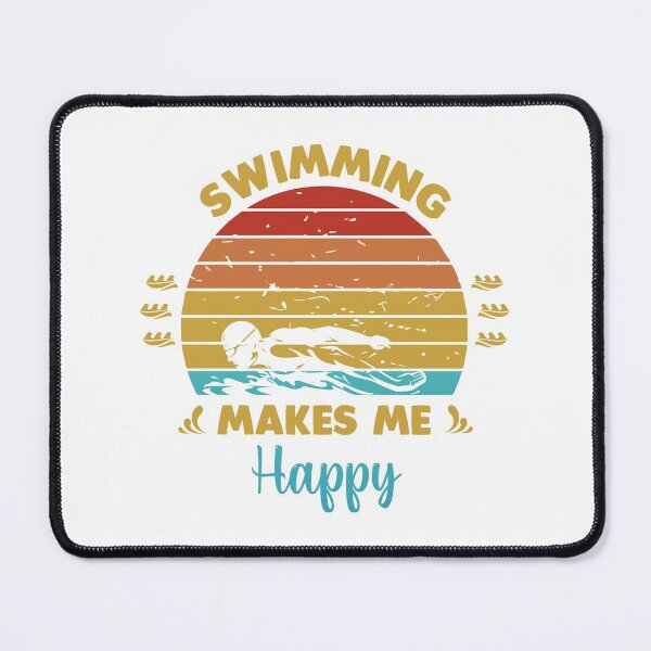 Item preview, Swimming makes me happy designed and sold by swimarts.