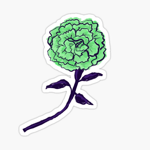 Item preview, Green Carnation designed and sold by manicpixiie.