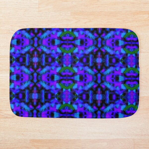 Item preview, Malam (Night) Sapphire Kilim; Tie Dye designed and sold by ZENDYtechSTYLE.
