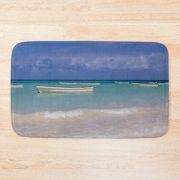 Item preview, Zanzibar Island, Tanzania, beach with boats in Africa designed and sold by SafariByMarisa.
