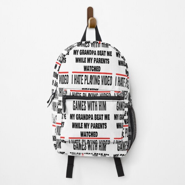 Item preview, My grandpa beat me while my parents watched. I hate playing video games with him. designed and sold by TJHstudio.