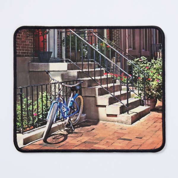 Item preview, Philadelphia PA - Bicycle In Front of Philadelphia Brownstone designed and sold by Susan Savad.