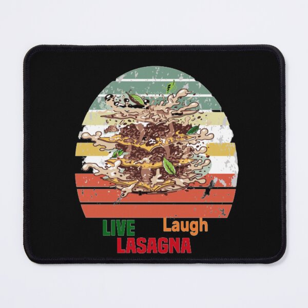 Item preview, Live Laugh Lasagna designed and sold by ZOUBAH.