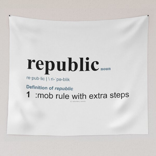 Item preview, Definition of “Republic” designed and sold by VoluntaryPanda.