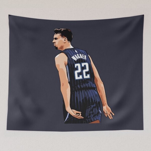 Item preview, Franz Wagner Vector Back Celebration Dark Upper Body Qiangy designed and sold by qiangdade.