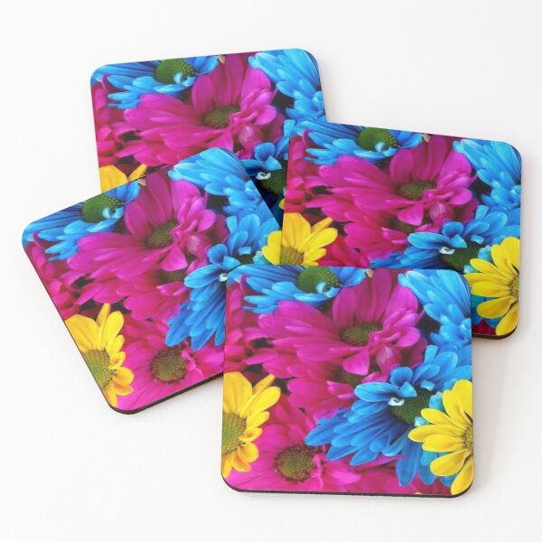 Item preview, Colorful flowering Daisies designed and sold by CheeryDK.